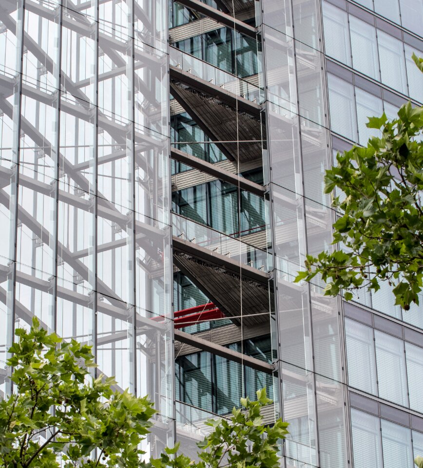 Skyscraper building modern