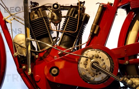 Museum v-engine vintage