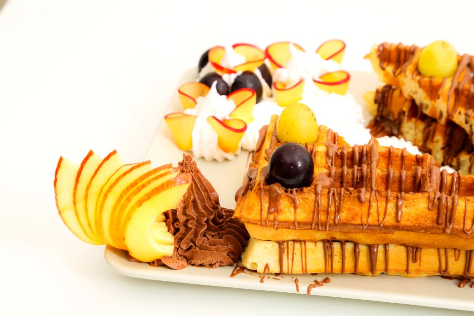 Delicious sweet dessert