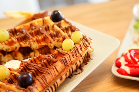Delicious sweet dessert