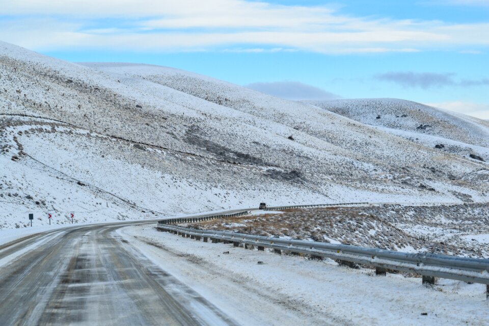 Snow cold landscape