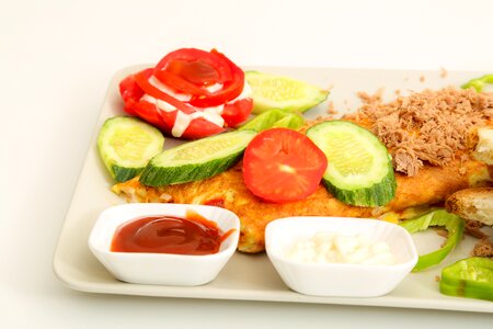 Salted tomato tomato ketchup