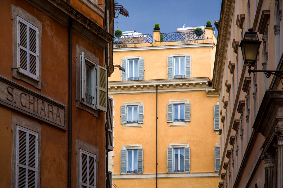 Building house facade