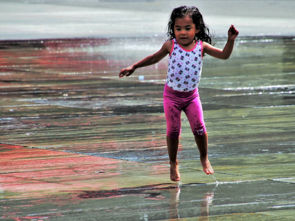 Jump unconcern childhood