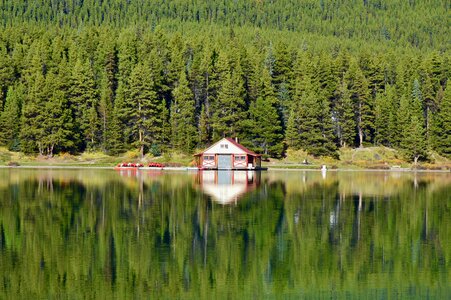 Water reflection wilderness