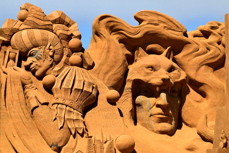 Statue artwork festival