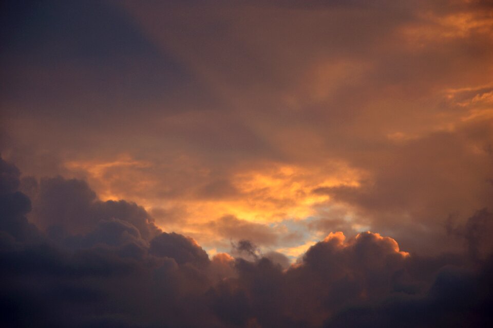 Sunset weather mood