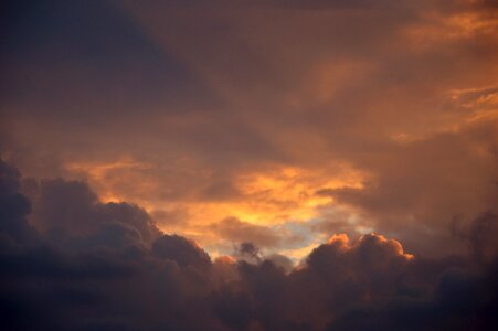 Sunset weather mood photo