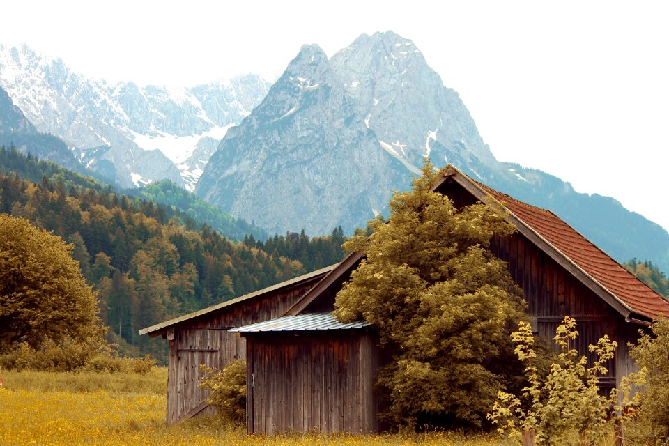 Waxenstein alpine upper bavaria