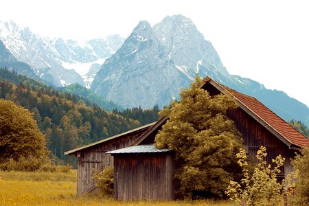 Waxenstein alpine upper bavaria photo