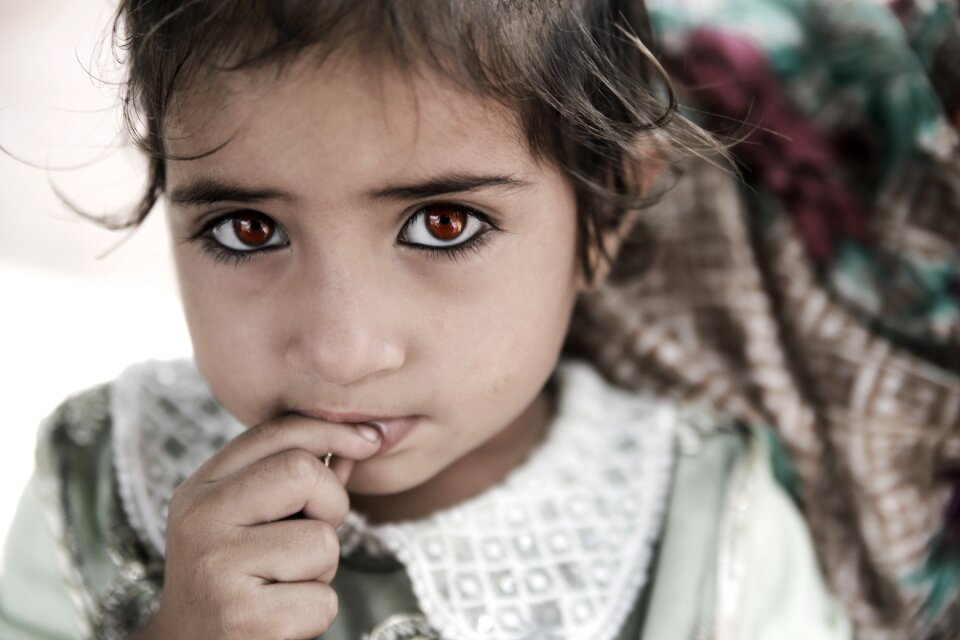 Girl child adorable