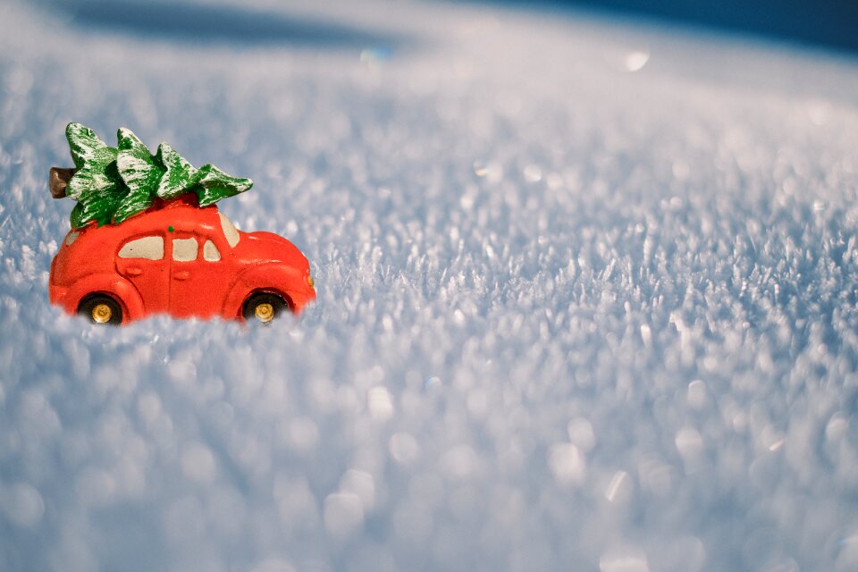 Snow decoration christmas motif