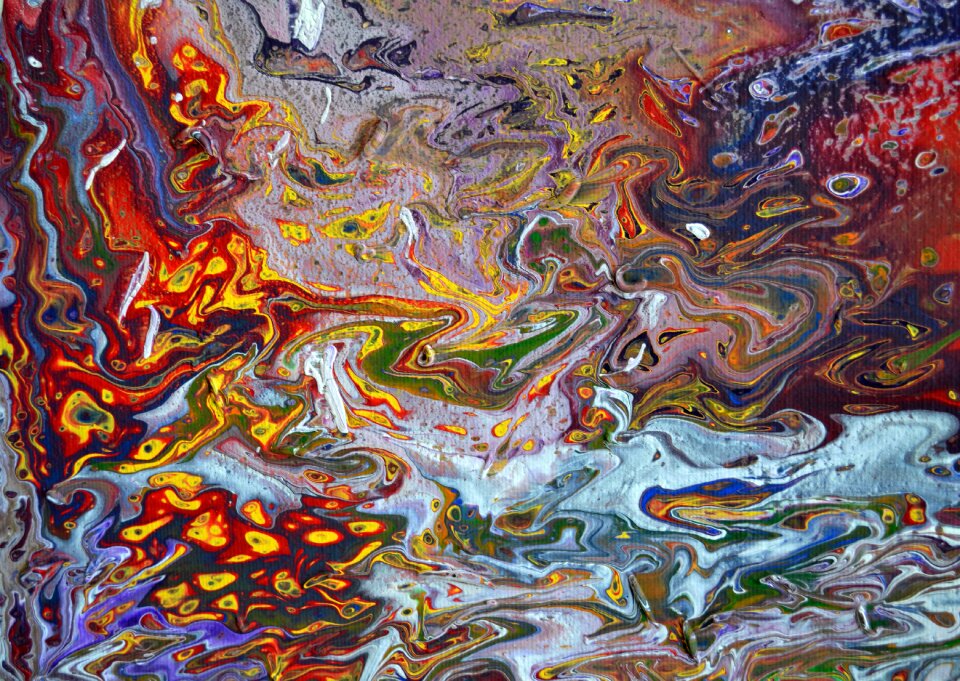 Abstract colorful bright