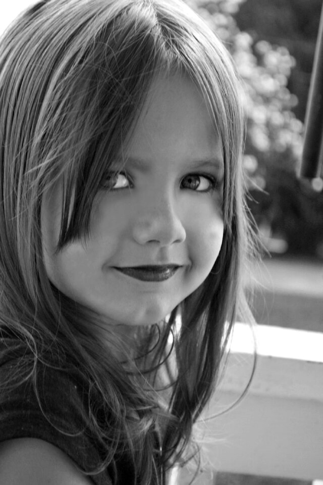 Child happy pretty