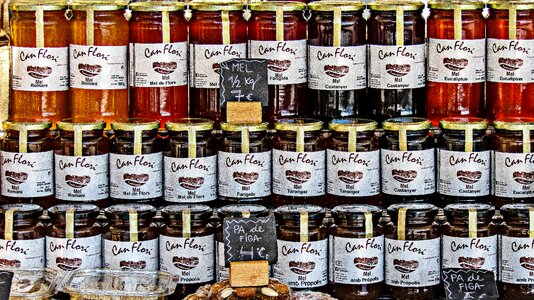 Natural pure honey nature