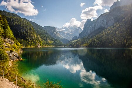 Austria lake bergsee photo