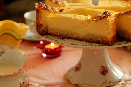 Candle sweet food