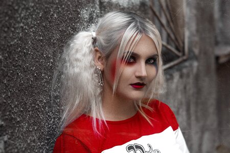 Woman beauty hair