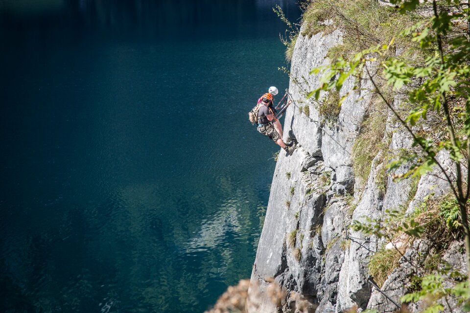 Climb austria lake