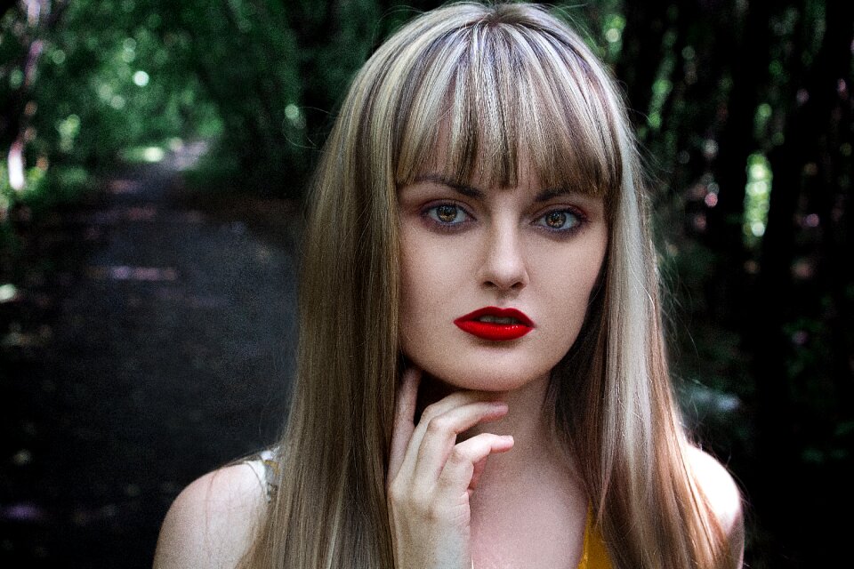Beauty portrait young