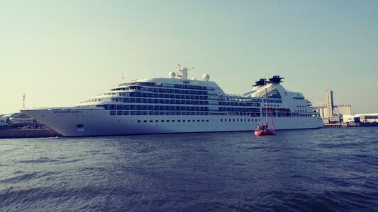 Sea ship travel