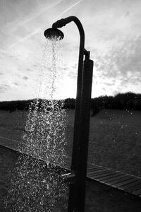 Shower head drop of water sw