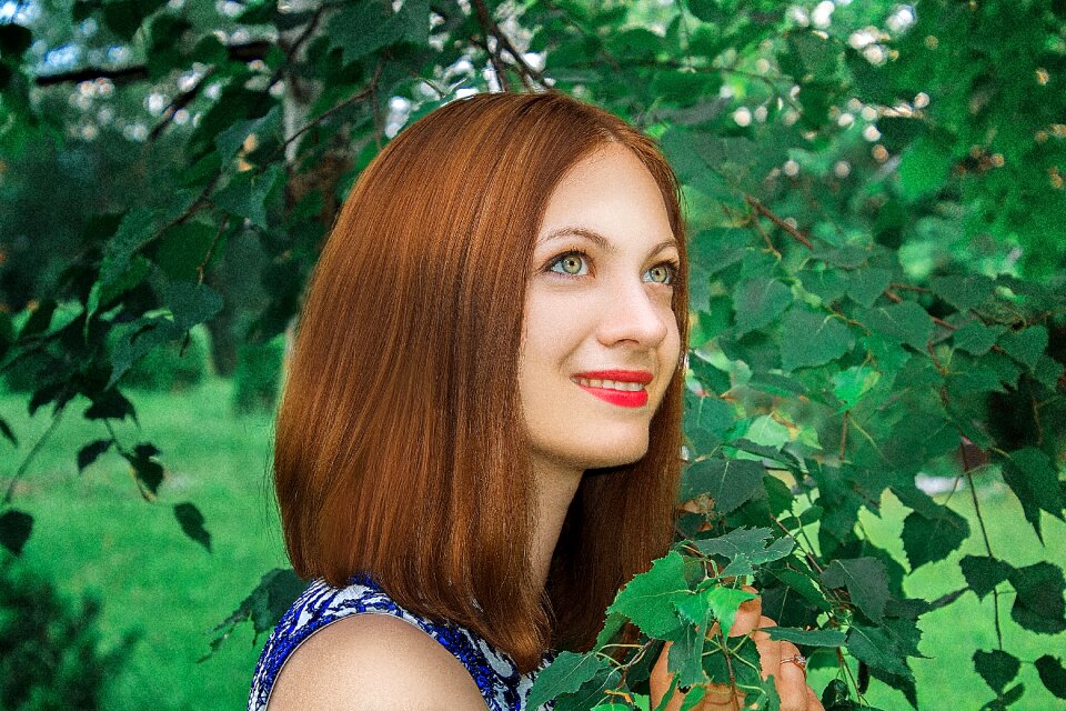 Beauty portrait young