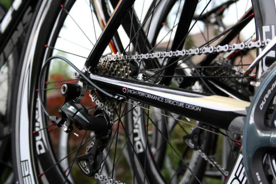 Rear bicycle bicycle wheel