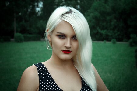 Beauty portrait young