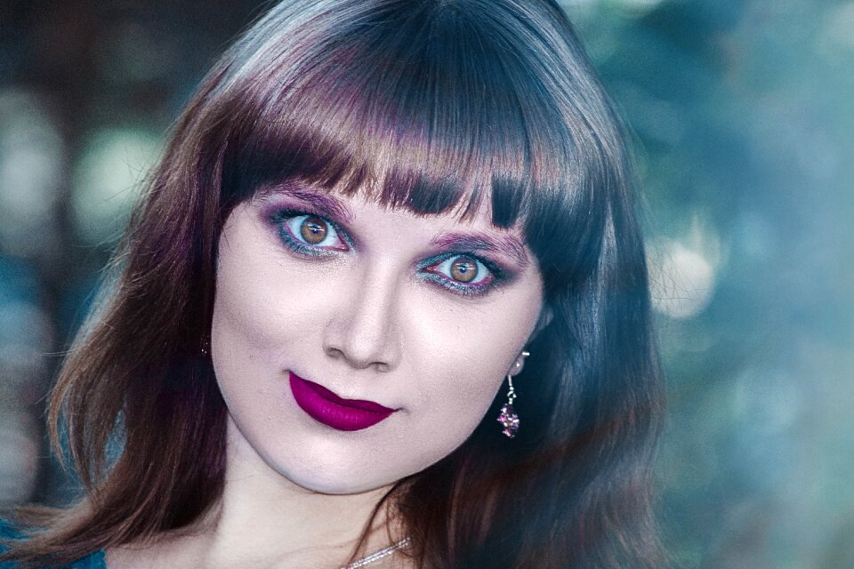 Beauty portrait young