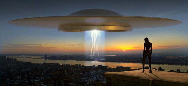 Surreal photomontage forward