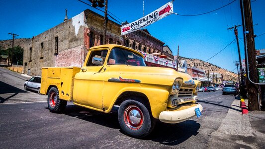 Collection older vehicles retro car