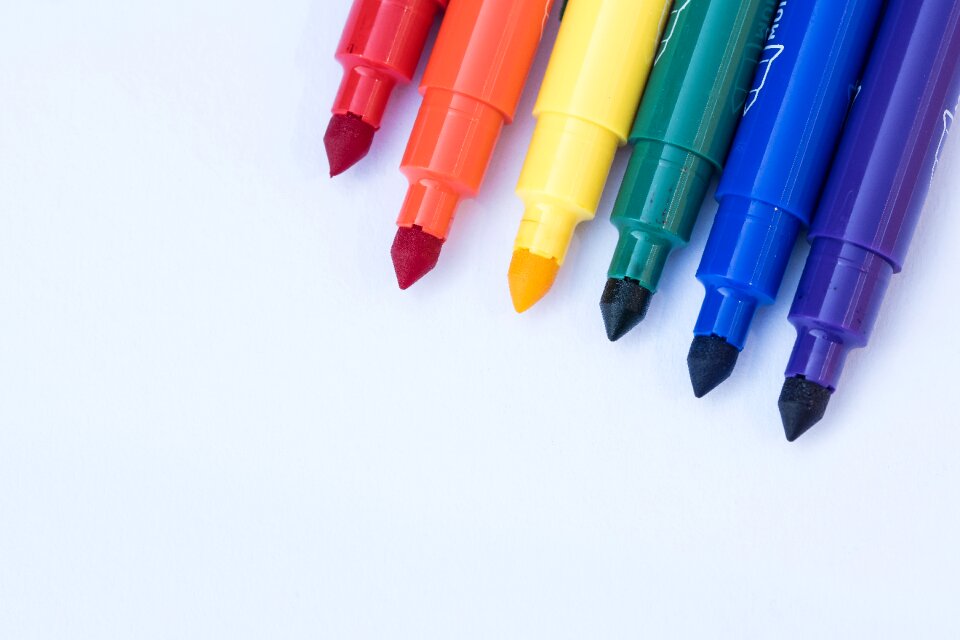 Color rainbow colors creative