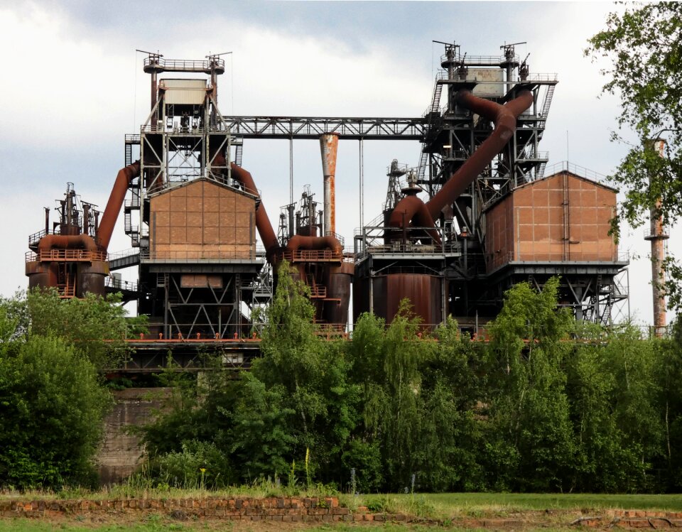 Rust industrial plant industry