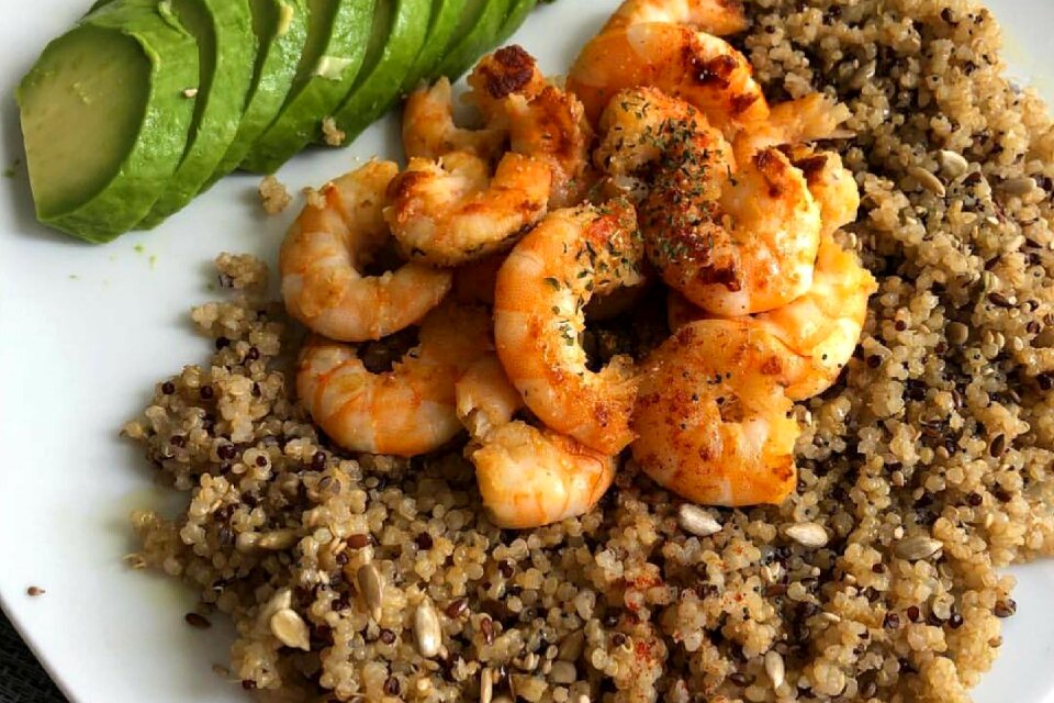 Healthy food seafood