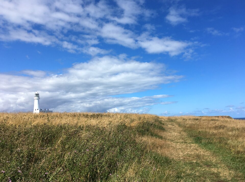 Yorkshire cloudscape seaside