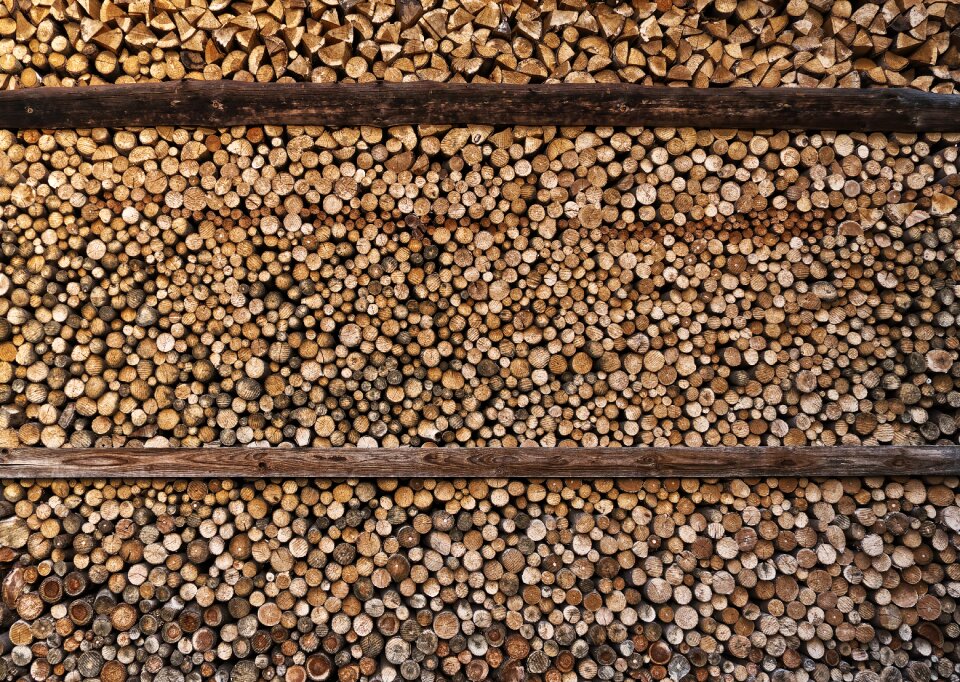 Wood for the fireplace background background wood
