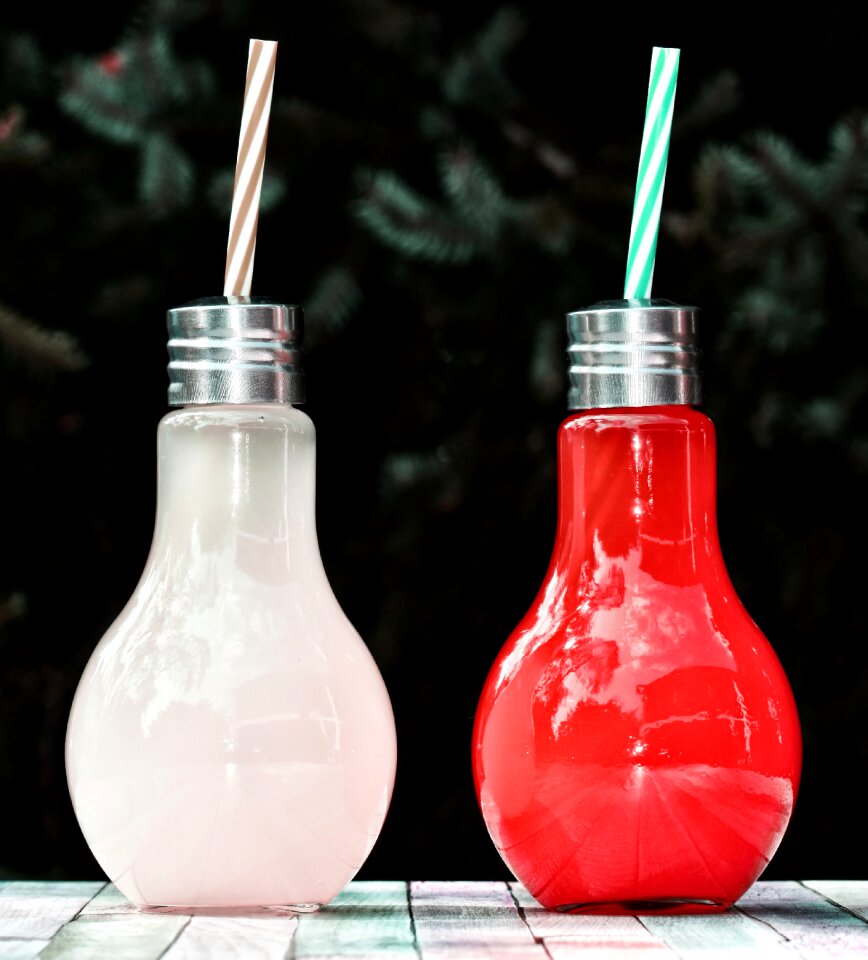 Glasses summer drink