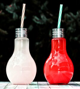 Glasses summer drink
