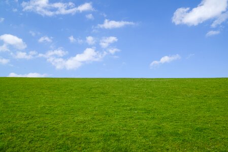 Sky landscape grass photo