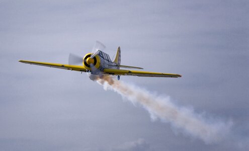 Aircraft aviation stunts