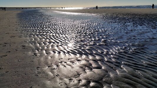 Twilight sea netherlands
