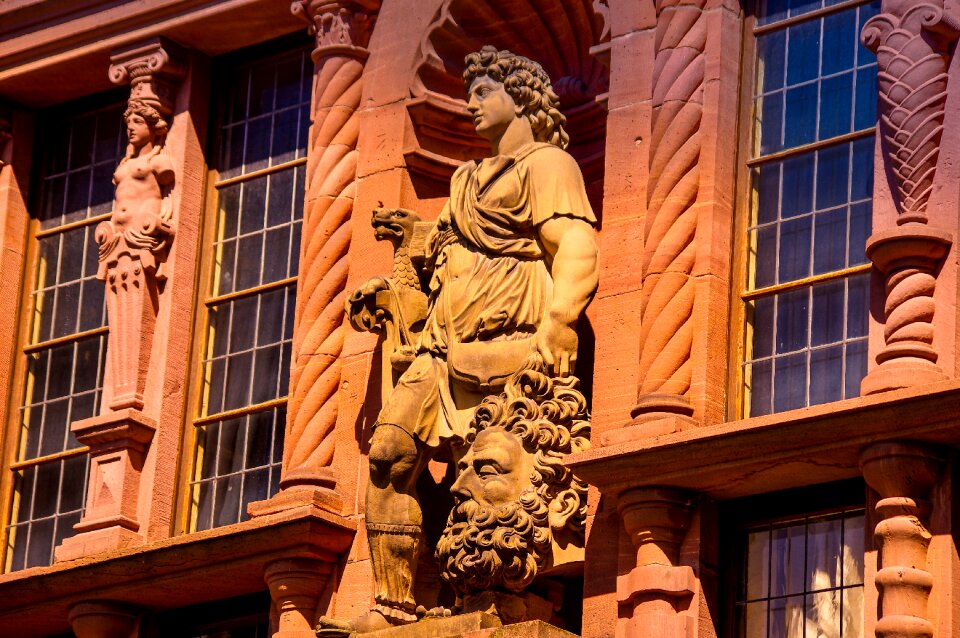Stone castle heidelberg