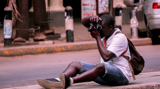 Kenyan photography man