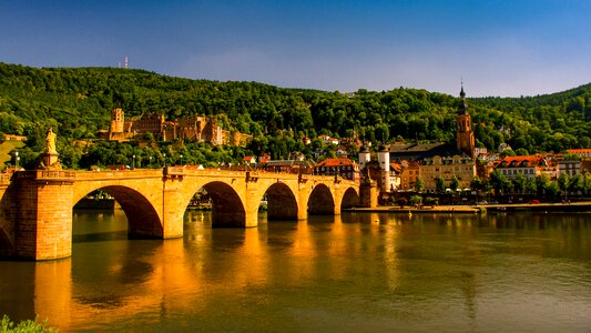 Architecture city bridge