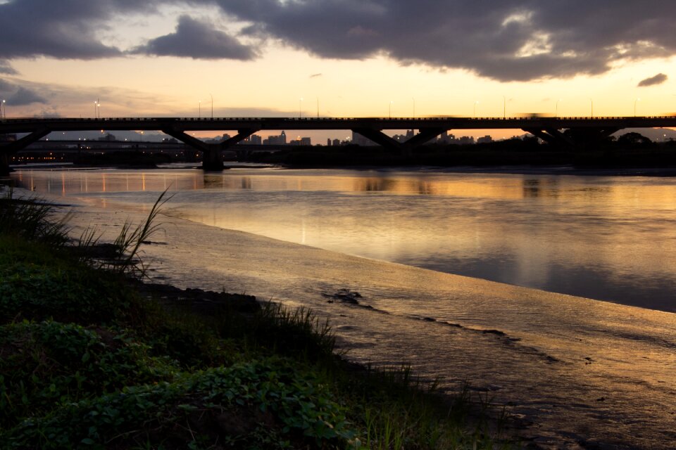 Bridge sea lake