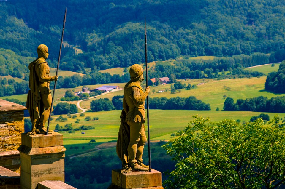 Germany statue landscape
