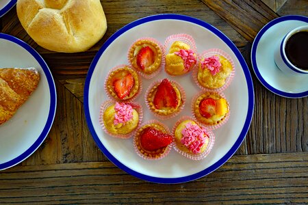 Roll cake pastry shop photo