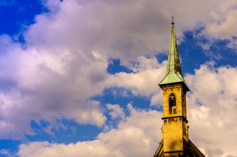 Tower church building