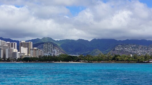 Ocean scenic downtown